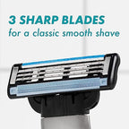 Gillette Mach3 Men's Razor Handle + 5 Blade Refills