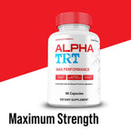 Alpha TRT Pills, Maximum Strength Supplement, AlphaTRT Capsules Advanced Premium Formula Vitamin Pills (2 Pack)