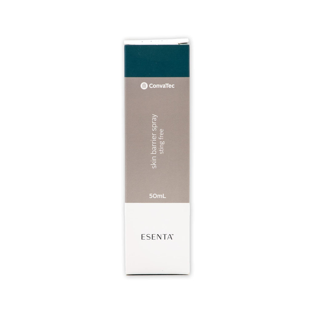 ConvaTec ESENTA Skin Barrier for Protection Around Stomas and Wounds, Silicone Based, Sting and Alcohol Free, 50 mL Spray Bottle (Pack of 1)