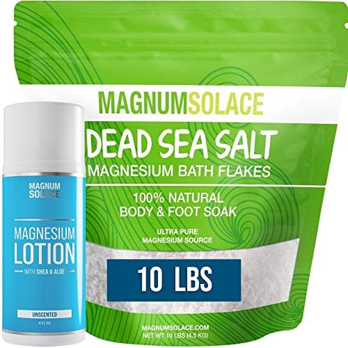 Magnesium Lotion & Bath Flakes - Restful Relaxation & Rejuvenation
