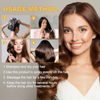 Dragon Honor 2PCS Biotin Hair Growth Serum Spray, Thickening Herbal Serum with Ginger & Ginseng for Thicker, Longer & Stronger Hair