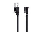 Monoprice Extension Cord - NEMA 5-15P to NEMA 5-15R, 15 Amp, 1875 Watt, 3-Prong, 16AWG, 20 Feet, Black