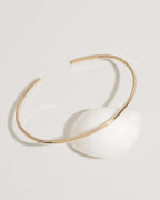 James Michelle Jewelry: Hammered Cuff Bracelet for Women – 3-Year Color Guarantee – Waterproof, Non-Tarnish, Hypoallergenic, Gold PVD Coated – Perfect for Beach, Weddings, Gifts – 2 ¾” Diameter