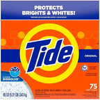 Tide Powder Laundry Detergent, Original Scent, 75 Loads, 85 oz