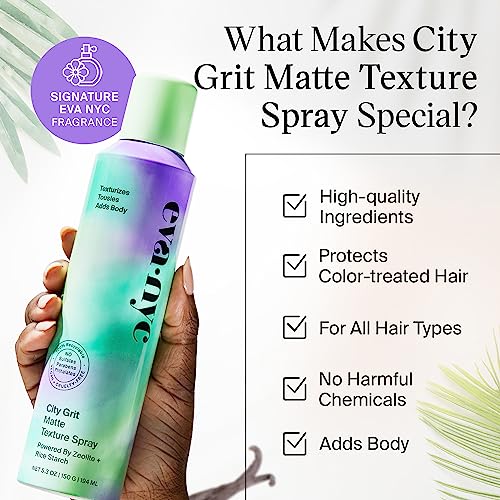 Eva NYC Lazy Jane Matte Texture Spray for Hair, 5.3 oz