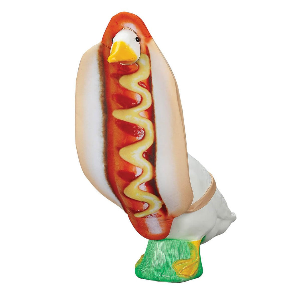 Gaggleville Hot Dog Goose Outfit, Fits Large 23" H Statue, by Fox Valley