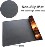MTG Playmat - Non-Slip Backing Printing, Ideal for Card Game Enthusiasts TCG Playmat (Desert mecca-No Deck)