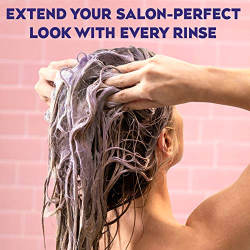 OGX Impecca-Blonde Purple Toning Shampoo, 13 fl oz