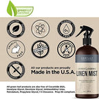 DRMTLGY Natural Linen and Room Spray Set - Pillow Spray, Linen Mist, & Fabric Spray 2 Pack - Lavender Chamomile & Green Tea