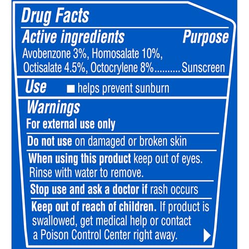 Coppertone Sport Sunscreen Lotion SPF 50, Sweat, Heat and Water Resistant Sunblock, Lightweight, Oxybenzone Free, Travel Size Sunscreen Bulk Pack, 3 Fl Oz Bottle, Pack of 6