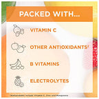 Emergen-C 1000mg Vitamin C Powder, with Antioxidants, B Vitamins and Electrolytes, Vitamin C Supplements for Immune Support, Caffeine Free Drink Mix, Raspberry Flavor - 60 Count/2 Month Supply