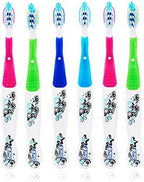 Oral-B Battery Powered Kid Toothbrush for Children 6+ Years Old, CrossAction Pro Health for Me Jr Stages 4, Soft - Pack of 6