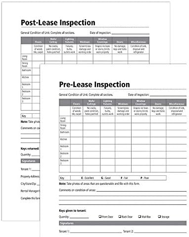 Adams Pre-Lease and Post-Lease Inspections, Forms and Instructions (LF603)