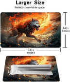 MTG Playmat - Non-Slip Backing Printing, Ideal for Card Game Enthusiasts TCG Playmat (Ember Rage-No Deck)