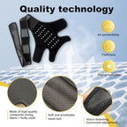 Dog Knee Brace-Red Light Therapy for Dogs Dog Knee Brace for Torn Acl Hind Leg Dog Leg Brace for Leg Wound Care and Lick Prevention Black (L)