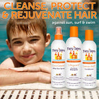 Fairy Tales Swim Shampoo, Conditioner, and Spray for Kids- 3 pack | Made with Natural Ingredients in the USA | No Parabens, Sulfates, or Synthetic Dyes