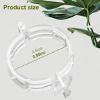 Mqacpu 50Pcs Tomato Clips, Plastic Plant Support Clips for Securing Plants