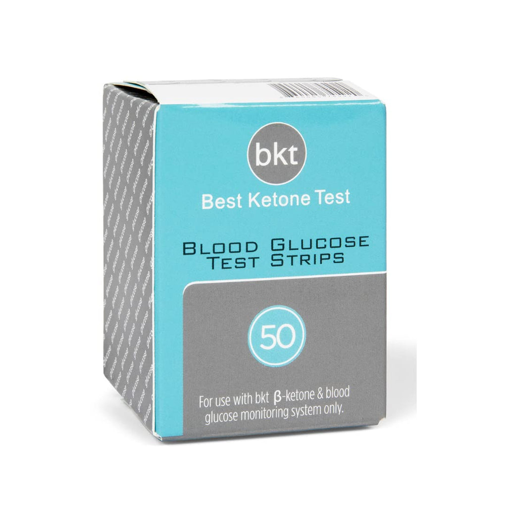 BKT TD-4279 Blood Glucose Test Strips 50ct - NOT for Keto-Mojo GK+ - Only for BKT Meter and Original Keto-Mojo Bluetooth TD-4279