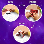 Skillmatics Foil Fun Solar System - Space Art & Craft Kit for Kids, Mess-Free Fun, Creative Activity, DIY Decor, Gifts for Boys & Girls Ages 4, 5, 6, 7, 8, 9, 10, 11, 12