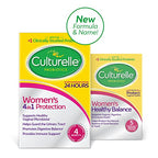 Culturelle Women’s 4-in-1 Daily Probiotic Supplements for Women - Supports Vaginal Health & Pro Strength Daily Probiotic, Digestive Health Capsules, Supports Occasional Diarrhea
