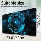 for MTG Game Playmat, for Magic TCG Rubber Play mat,Tabletop Card Playmats with Smooth Surface,Trading Card Inked Game Mat,Battle Game, Circle Art