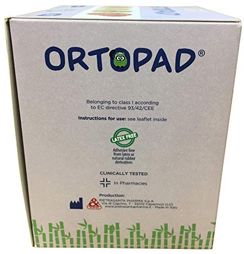 Ortopad® Soft Bamboo Girls Eye Patches, 50/Box (Regular Size, 4+ yrs) Textured Accents