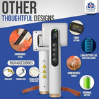 Red Light Therapy for Dogs - 6pcs 850nm & 10pcs 630nm Infrared Red Lights - 10pcs 630nm Blue Lights - Pain Relief, Muscle & Joint Pain, Reduce Inflammation, White
