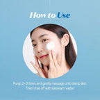 ETUDE SoonJung pH 6.5 Whip Cleanser Big Size, Mild Micro Foaming Face Wash for Sensitive Skin, Panthenol, Madecassoside for Soothing, Barrier Repair, Low pH, Vegan, Non-comedogenic 8.45 Fl Oz