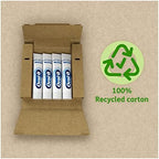 Oral-B Pasta de Dientes, Encías y Esmalte Pro-Repair, Blanqueante (Pack de 4 x 100ml), Protege las Encías y Los Dientes Sensibles
