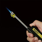 SOTO Pocket Torch Lighters for Camping - Extended Refillable Torch Lighter, Telescoping Burner Head, Electronic Ignition, Strong Wind-Resistant Butane Lighter for Candles, Grill, BBQ - Shipped Empty