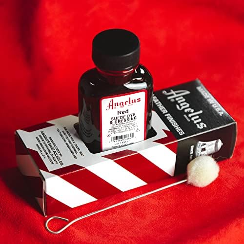 Angelus Suede Dye, 3 oz, Red