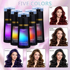 Polar Hair Dye Shampoo, Polar Hair Care, Polar Hair Care Instant Dye Shampoo, Natural Hair Color Shampoo for Gray Hair Coverage, Suitable for Women & Men (Dark Brown)
