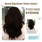 PYEONAN Hair Dye Professional Comb, Natural Plant Extracts, Black or Dark Brown Cream, 2 in 1 Dyeing & Haircare, Easy to Dye Healthy Coloring for Grey Hair 2.8Oz. /80g - Color: Dark Brown (1pc)