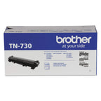 Brother Genuine Standard Yield Toner Cartridge, TN730, Replacement Black Toner, Page Yield Up To 1,200 Pages, Amazon Dash Replenishment Cartridge,1 Pack