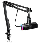 FIFINE AmpliGame AM8T XLR/USB Gaming Microphone Set, Dynamic PC Mic