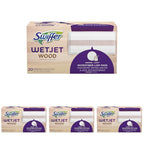 Swiffer WetJet Mops for Floor Cleaning, Hardwood Floor Cleaner Spray Mop Pad Refill, 20 Count (Pack of 4)
