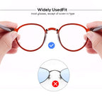 SMARTTOP Upgraded Eyeglasses Silicone Nose Pads, 10pairs 2mm Air Chamber Anti-Slip Adhesive Nose Pads-One Hole in Both Side Design More Soft and Comfortable-for Full Frame Sunglasses Reading Spectacle