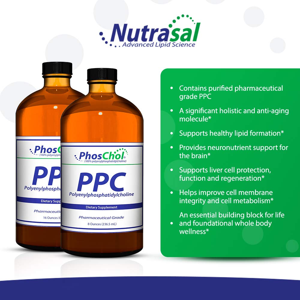 Nutrasal PhosChol Liquid Concentrate, 3000mg – 8 oz.