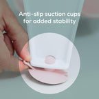 Angelcare - Baby Bath Seat - Soft Touch Support - Water Level Indicator - Fixation by Suction Cups - Pink