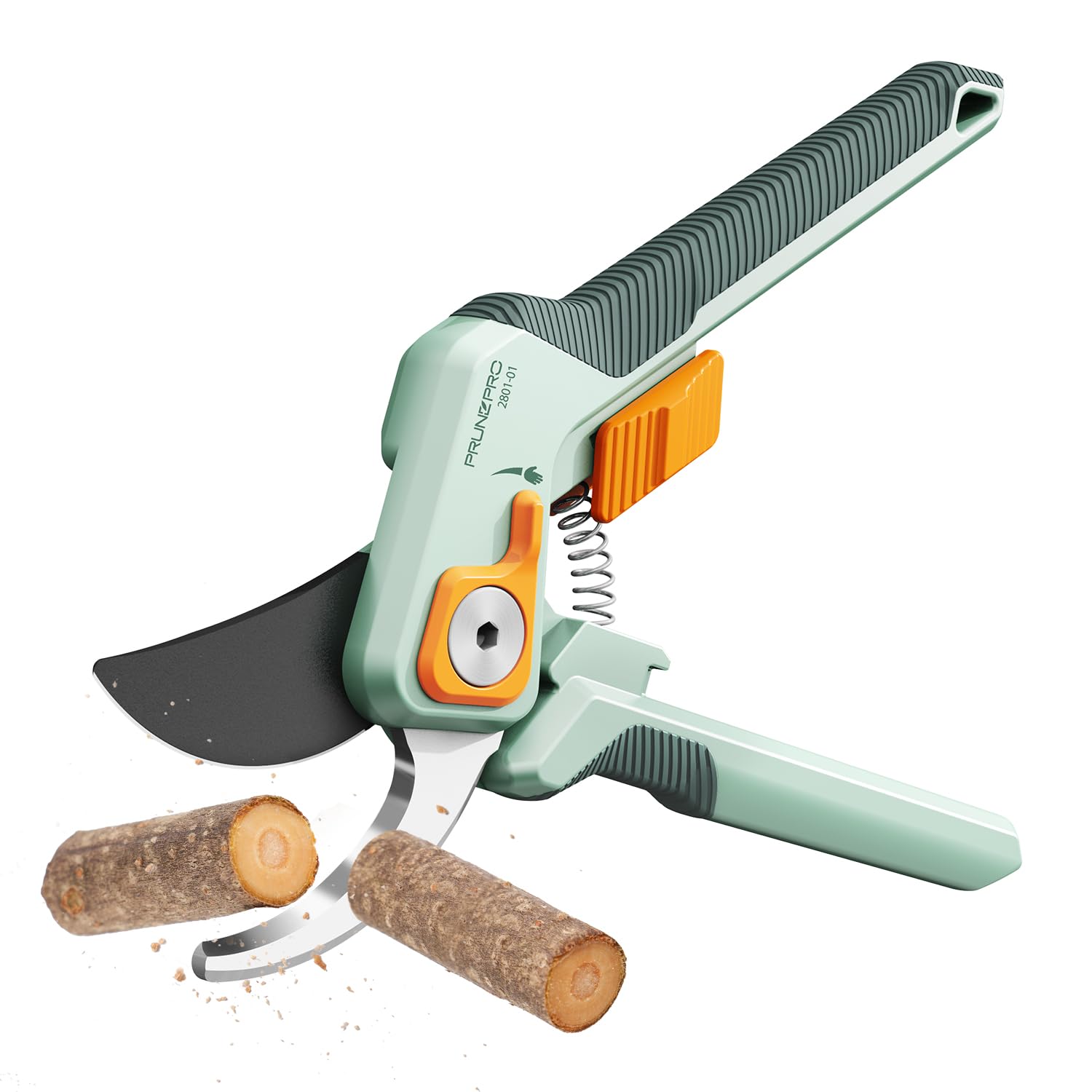 PrunePro® 8.2" Pruning Shears Ultra Sharp Lightweight Bypass Plant Clippers