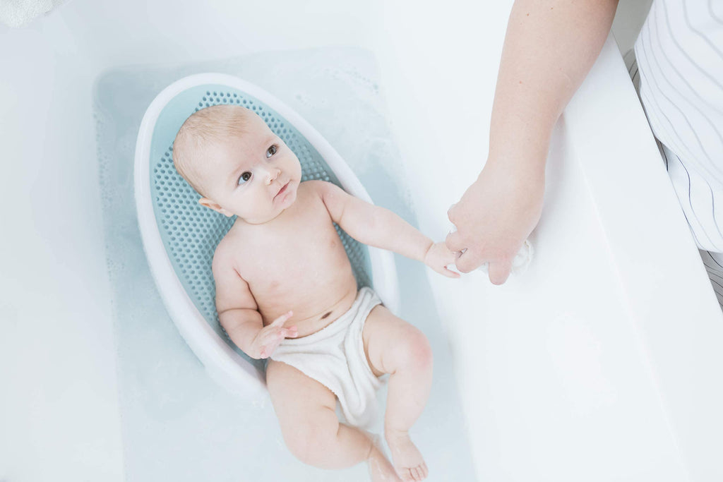 Angelcare Baby Bath Support, Aqua, Birth to 6 Months