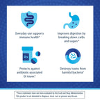 Florastor Probiotics for Digestive and Immune Health, 54 Capsules, Probiotics for Women & Men, Helps Flush Out Bad Bacteria, Boosts The Good with Our Strain Saccharomyces Boulardii, Packaging May Vary