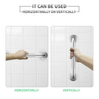 Grab Bars for Shower, 2 Pack 16 Inch Anti-Slip Safety Shower Handle for Senior, Stainless Steel Shower Grab Bars, Handicap Elderly Bathtub and Toilet Bathroom Assist