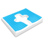 TITA-DONG Breathe Freely Fiber Material Bed Sore Cushions for Butt, Anti Bedsore Cushion, T Shaped Opening Triangular Slope Design Anti Decubitus Cushion for Elderly, Bedridden, Disabled