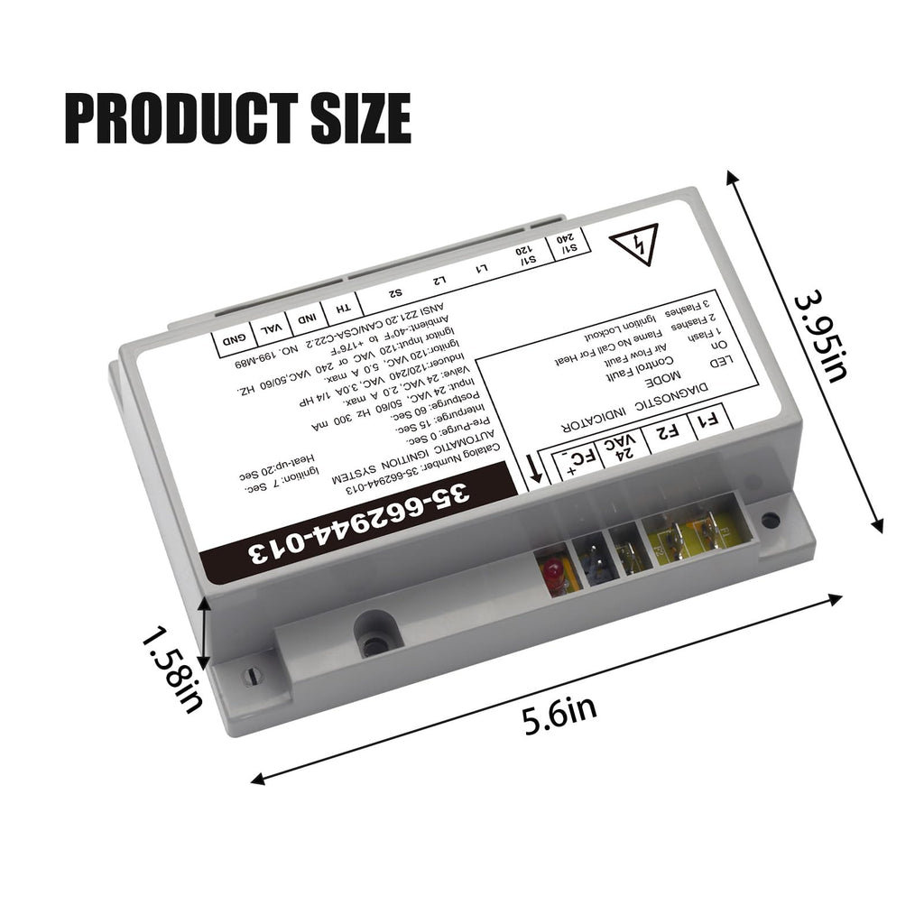Wosijm Electrical Systems Igniter Control Module Replacement 42001-0052S for Pentair Sta-Rite Max-E-Therm/Mastertemp Pool and Spa Heaters Electrical System