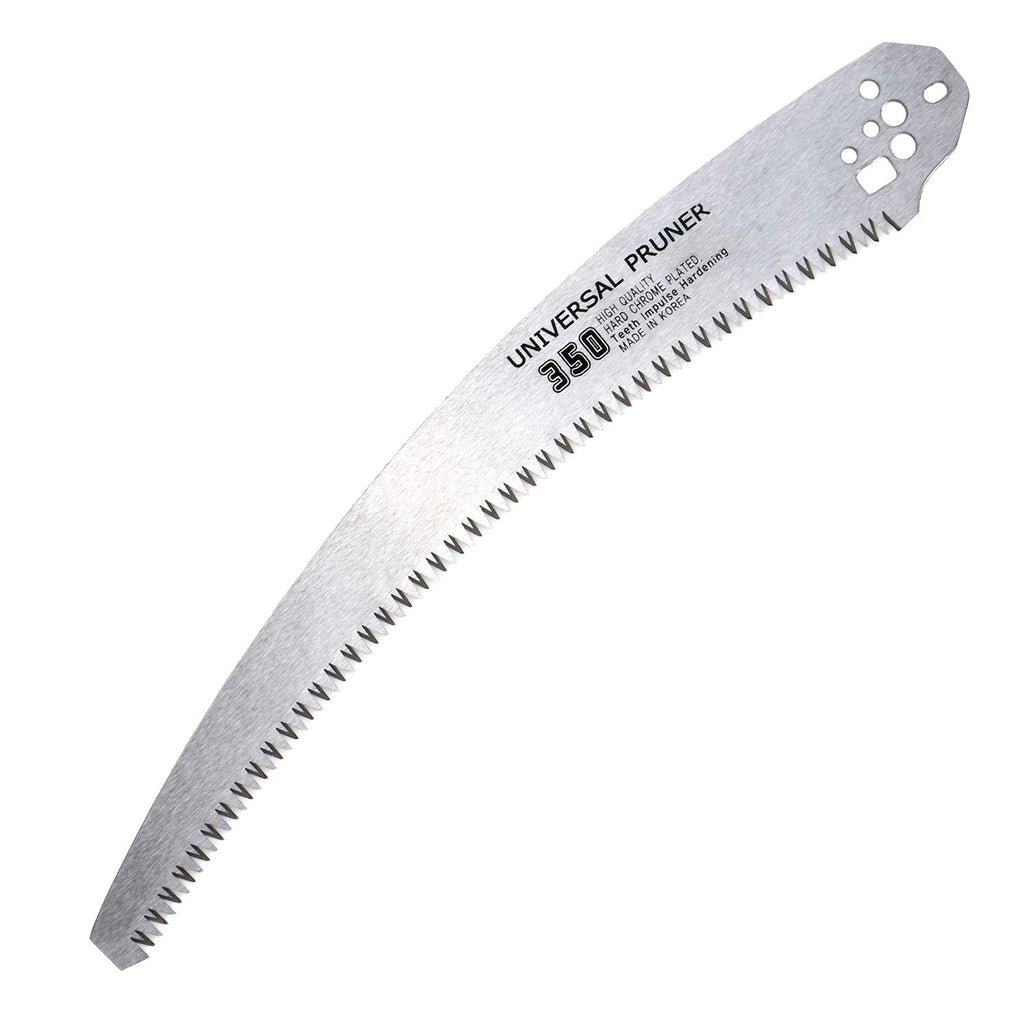 Universal Type Saw Blade, Compare The Holes on The Picture and See if Your Blade Can Match Up, Pole Pruner Blade Replacement, Razor-Sharp Curved Blade Saw (15 inches)