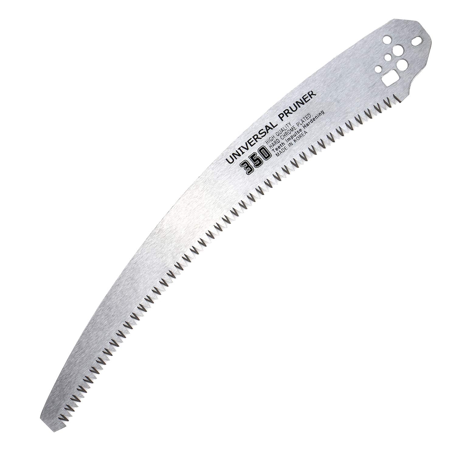 Universal Type Saw Blade, Compare The Holes on The Picture and See if Your Blade Can Match Up, Pole Pruner Blade Replacement, Razor-Sharp Curved Blade Saw (15 inches)