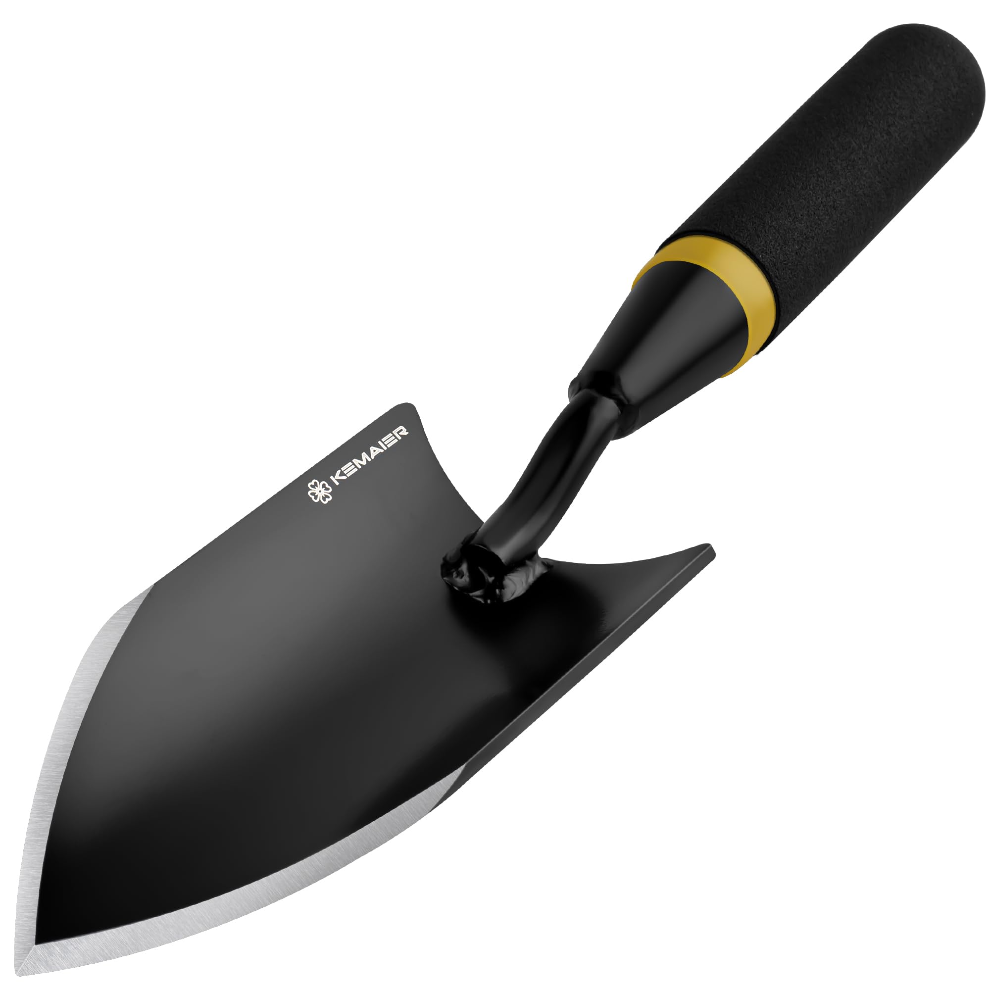 Kemaier Heavy Duty Gardening Hand Trowel - Carbon Steel Shovels Tool