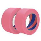 Duccinp Painters Tape, 2 inch x 55 Yards x 2 Rolls Pink Painters Masking Tape for Indoor and Outdoor Use, Medium Adhesive Paint Tape for DIY Crafts, Arts, Painting, Easy Removal