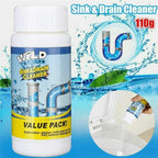 Sink and Drain Cleaner, Wild Tornado Pipe Dredge, Drain Cleaner for Toilet Kitchen, Pipes Cleaning Tool (4)